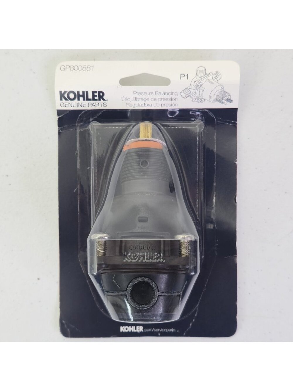 Kohler Genuine Original Rite-Temp Pressure Balance Cartridge GP800881